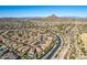 Wide aerial view of a residential community at 26907 N 51St Dr, Phoenix, AZ 85083