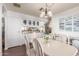 Bright dining area with table and chairs, adjacent to kitchen at 2724 N Wright Way, Mesa, AZ 85215