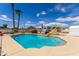 Sparkling pool with a slide, perfect for summer fun at 4832 W Saguaro Park Ln, Glendale, AZ 85310