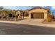 House exterior with solar panels and landscaping at 4914 W Comanche Dr, Eloy, AZ 85131