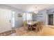 Elegant dining room with a formal table and chairs at 6340 W Ironwood Dr, Glendale, AZ 85302