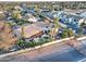 Aerial view showing a house, pool, and surrounding neighborhood at 6502 N 81St Pl, Scottsdale, AZ 85250