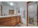 Bathroom boasts a double vanity and a separate toilet area at 6502 N 81St Pl, Scottsdale, AZ 85250