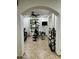 Home gym with various exercise equipment at 6502 N 81St Pl, Scottsdale, AZ 85250