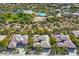 Aerial view showcasing homes in a community with desert landscaping at 7257 E Visao Dr, Scottsdale, AZ 85266