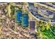 Community tennis and basketball courts with parking at 7257 E Visao Dr, Scottsdale, AZ 85266