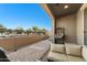 Relaxing patio with seating area, providing an outdoor oasis at 730 E Zesta Ln # 101, Gilbert, AZ 85297