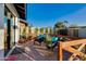 Relaxing patio with seating area, perfect for outdoor entertaining at 8235 E Glenrosa Ave, Scottsdale, AZ 85251