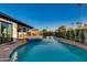 Stunning pool and spa with lounge chairs at 8235 E Glenrosa Ave, Scottsdale, AZ 85251