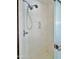 Clean and modern shower with glass enclosure at 9561 W Debbie Pl, Arizona City, AZ 85123