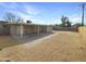 Large backyard with covered patio and gravel at 9610 N 4Th Ave, Phoenix, AZ 85021