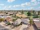 Aerial view showing home's location near a golf course at 9729 W Pinecrest Dr, Sun City, AZ 85351