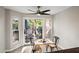 Small breakfast nook with wood table and chairs, adjacent to kitchen at 11192 N 109Th Pl, Scottsdale, AZ 85259