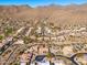 Aerial view showing home's location in community at 12159 N 120Th Way, Scottsdale, AZ 85259