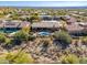 Aerial view showcasing a home's location in a desirable neighborhood at 12159 N 120Th Way, Scottsdale, AZ 85259