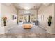 Game room with pool table and access to backyard at 12159 N 120Th Way, Scottsdale, AZ 85259