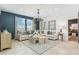 Spacious living room with comfortable seating and large windows at 1216 S Mullberry St, Florence, AZ 85132