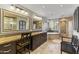 Elegant bathroom with granite countertop and a soaking tub at 1848 E Mallory St, Mesa, AZ 85203