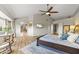 Primary bedroom suite with access to bathroom and sitting area at 1848 E Mallory St, Mesa, AZ 85203