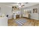 Bright craft or hobby room with built-in shelving and worktables at 1848 E Mallory St, Mesa, AZ 85203