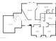 Upstairs floor plan with 3 bedrooms and 2 bathrooms at 1848 E Mallory St, Mesa, AZ 85203