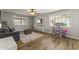 Cozy living room with hardwood floors and a playful atmosphere at 1848 E Mallory St, Mesa, AZ 85203