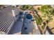 Backyard pool area with patio and landscaping at 1848 E Mallory St, Mesa, AZ 85203