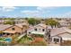 Aerial view showcasing home with pool and surrounding houses at 26645 N 42Nd St, Cave Creek, AZ 85331