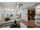 Open living space showcasing a kitchen, stairs, and home office at 26645 N 42Nd St, Cave Creek, AZ 85331