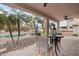 Inviting backyard oasis with a sparkling pool, patio furniture, and built-in BBQ at 26645 N 42Nd St, Cave Creek, AZ 85331