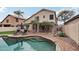 Home features a refreshing pool and relaxing patio area, perfect for outdoor entertainment at 26645 N 42Nd St, Cave Creek, AZ 85331