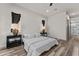 Main bedroom with ensuite bathroom and walk-in closet at 28813 N 201St Ave, Wittmann, AZ 85361