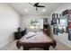 Game room with a pool table, arcade game, and wall decor at 2911 W Latona Rd # 1, Laveen, AZ 85339