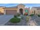 Single story home with attractive desert landscaping at 3971 N Daisy Dr, Florence, AZ 85132