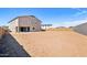 Expansive backyard featuring a neutral palette ready for landscaping and customization at 7662 W Rowel Rd, Peoria, AZ 85383