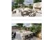Outdoor kitchen and dining area with a built-in grill at 12058 N Loma Linda St, Surprise, AZ 85388