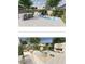 Private pool and spa with outdoor kitchen at 12058 N Loma Linda St, Surprise, AZ 85388