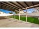 Covered patio and artificial turf backyard at 1243 N Terripin --, Mesa, AZ 85207