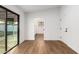 Bright bedroom with sliding glass door to backyard at 1243 N Terripin --, Mesa, AZ 85207