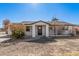 Ranch style home with front yard and updated front door at 1259 W 6Th Dr, Mesa, AZ 85202