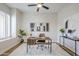 Spacious home office with modern desk and decor at 17421 E Via Del Oro --, Fountain Hills, AZ 85268