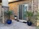 Sliding glass door leads to a private patio area at 17531 W Liberty Ln, Goodyear, AZ 85338