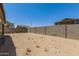 Large backyard area with block wall at 25838 W Samantha Way, Buckeye, AZ 85326