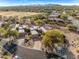 Community overview with mountain views and golf course at 27608 N Montana Dr, Rio Verde, AZ 85263