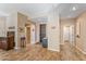 Bright and spacious entry hall with wood flooring at 27608 N Montana Dr, Rio Verde, AZ 85263