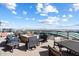 Enjoy city views from this rooftop terrace with comfortable seating around a modern fire pit at 310 S 4Th St # 908, Phoenix, AZ 85004