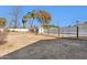 Large backyard with storage shed and gated entry at 3312 E Flower St, Phoenix, AZ 85018
