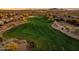 Golf course view with surrounding homes at 41007 N Harbour Town Way, Anthem, AZ 85086