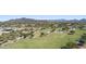Large grassy area with dog park and seating at 41007 N Harbour Town Way, Anthem, AZ 85086