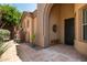 Charming entryway with a tiled floor and decorative fountain at 41007 N Harbour Town Way, Anthem, AZ 85086